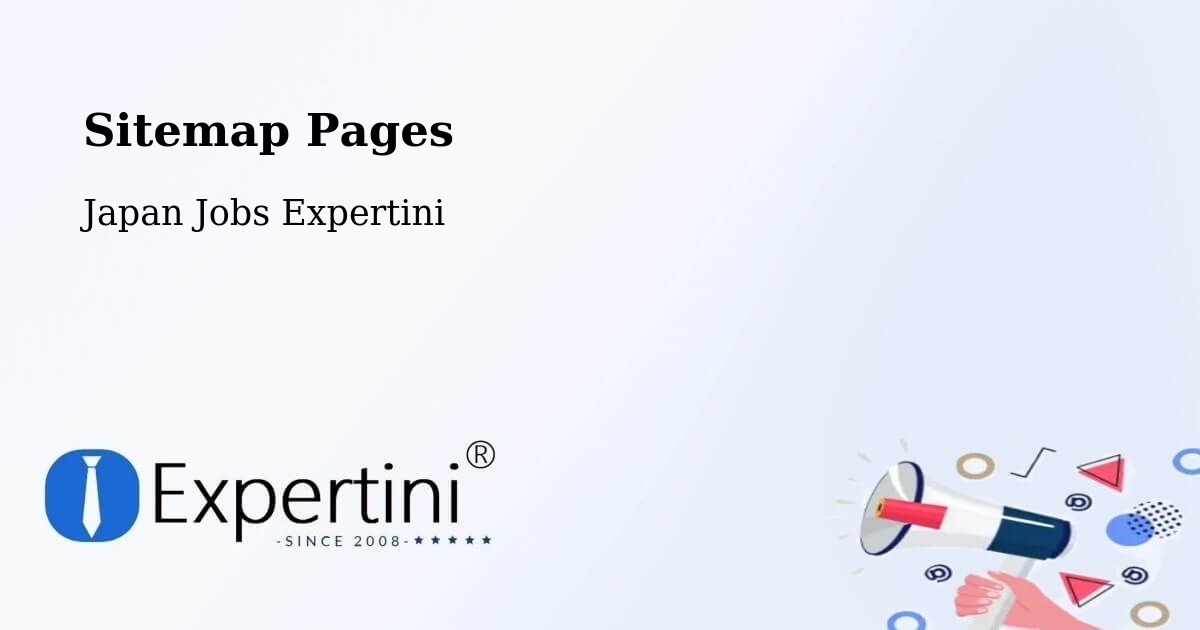 Sitemap Pages - Moriguchi - Japan Jobs Expertini