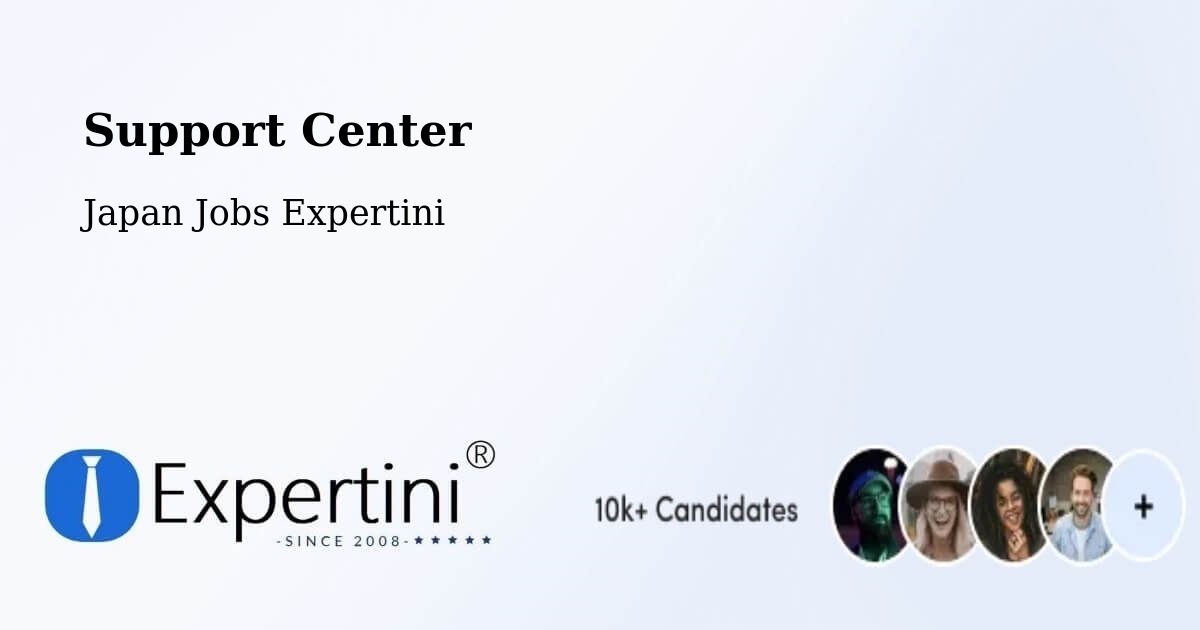 Support Services – Moriguchi - Japan Jobs Expertini